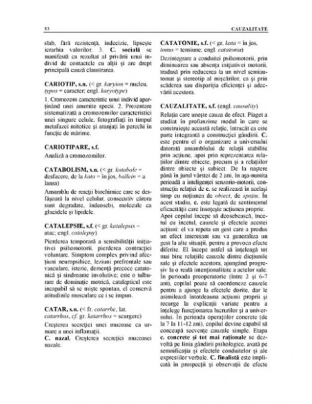 Dicţionar explicativ de logopedie