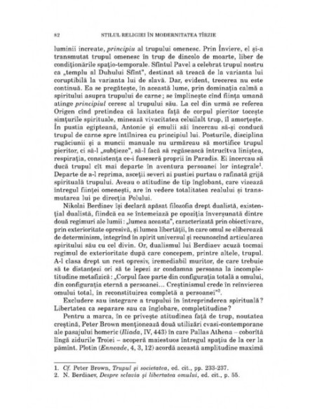 Stilul religiei în modernitatea tîrzie