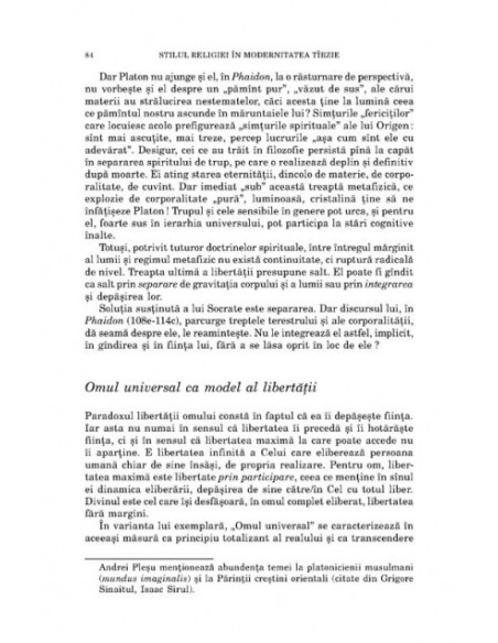 Stilul religiei în modernitatea tîrzie