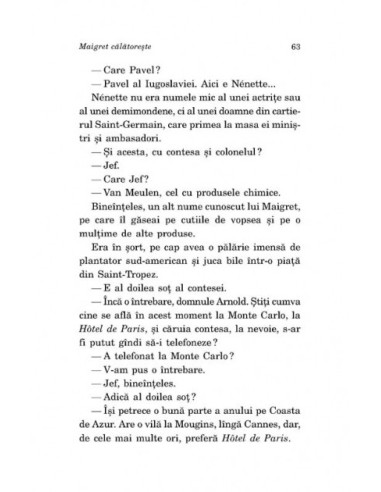 Maigret călătorește