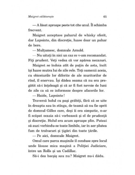 Maigret călătorește