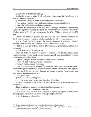 Istoria limbii române