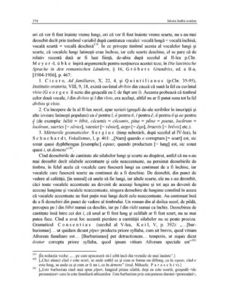 Istoria limbii române