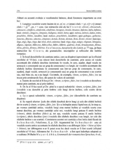 Istoria limbii române