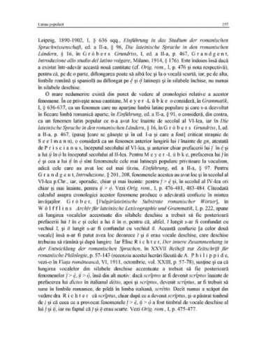 Istoria limbii române