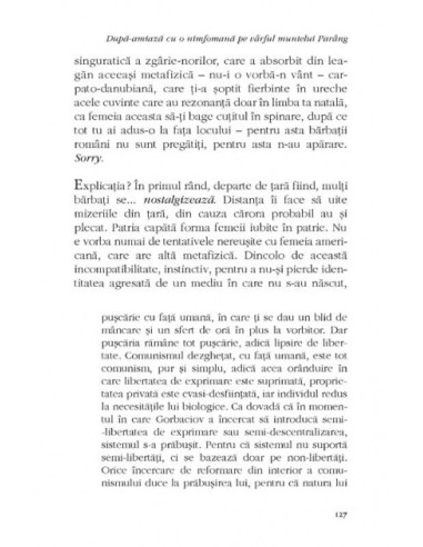 După-amiaza cu o nimfomană pe vîrful...