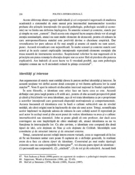 Teoria socială a politicii internaționale