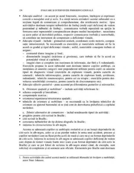 Evaluare şi intervenţie psihoeducaţională