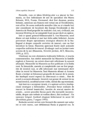 Ultima republică. Vol. III: Dezastrul Ultima republică. Vol. III: Dezastrul