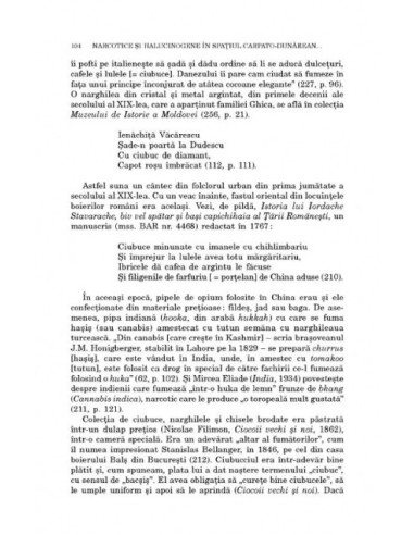 Narcotice în cultura română Narcotice în cultura română