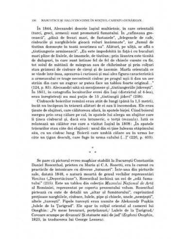 Narcotice în cultura română Narcotice în cultura română