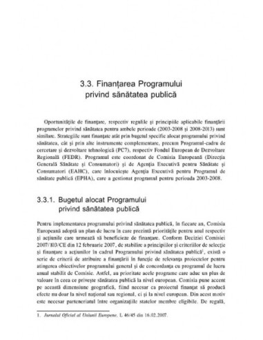 Politici de sănătate în Uniunea...