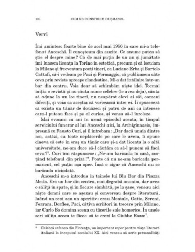 Cum ne construim duşmanul