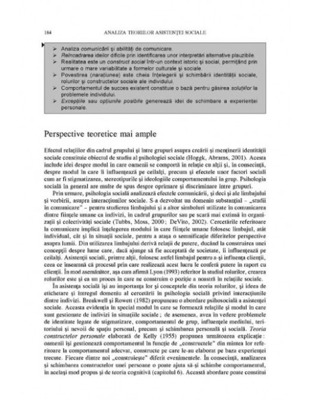 Teoria modernă a asistenței sociale