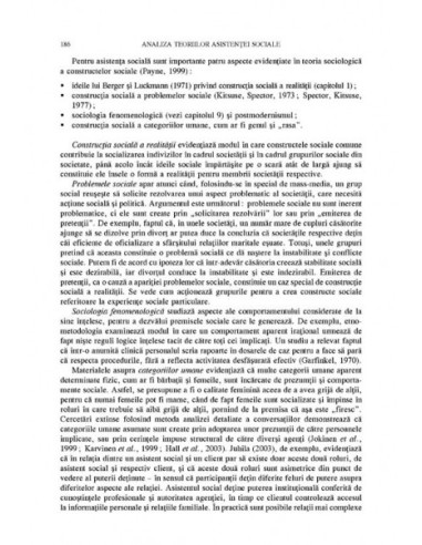 Teoria modernă a asistenței sociale