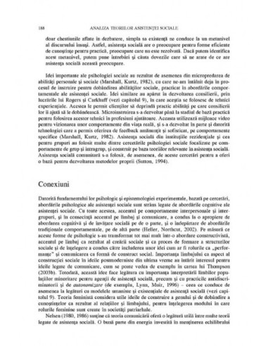 Teoria modernă a asistenței sociale