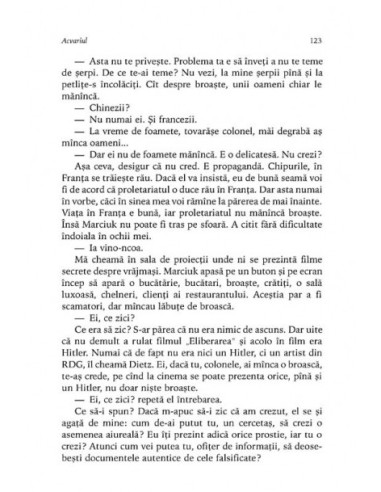 Acvariul. Cariera şi defecţiunea unui...