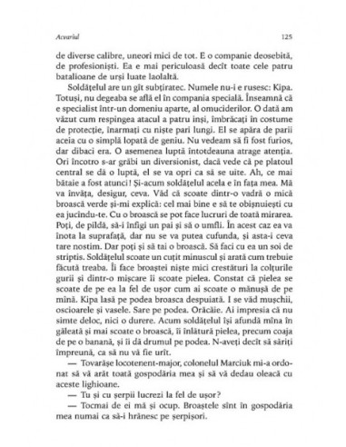 Acvariul. Cariera şi defecţiunea unui...