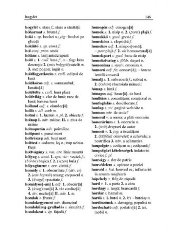 Dicționar de buzunar...