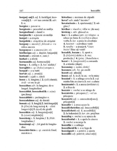 Dicționar de buzunar maghiar-român/român-maghiar. Magyar-roman/roman-magyar zsebszotar