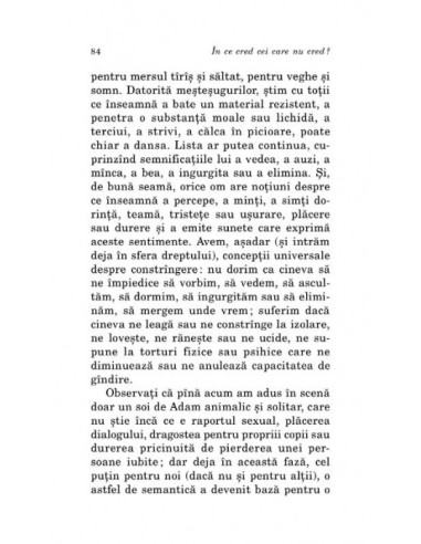 În ce cred cei care nu cred? În ce cred cei care nu cred?