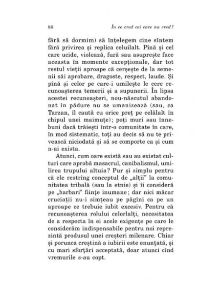 În ce cred cei care nu cred?