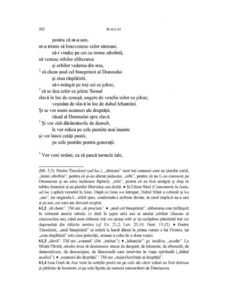 Septuaginta 6/I. Isaia – Ieremia – Baruh – Plîngeri – Epistola lui Ieremia