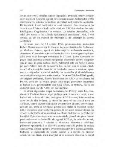 Destinația: Australia