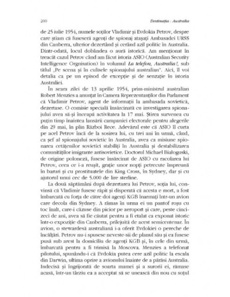 Destinația: Australia