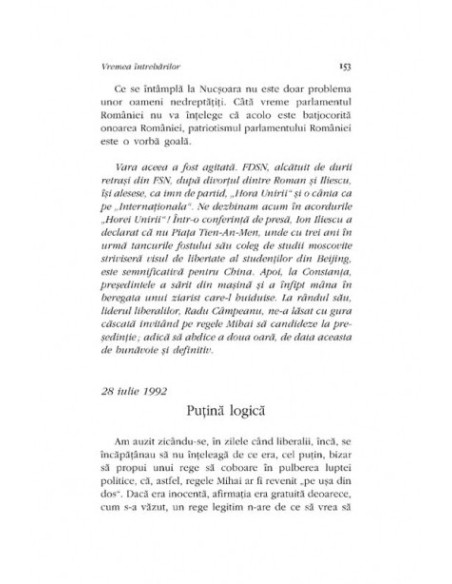 Vremea întrebărilor