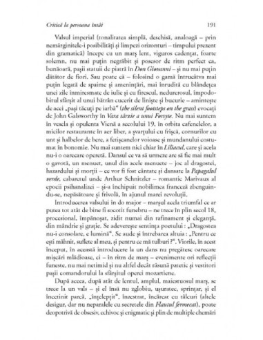 Critica la persoana întîi