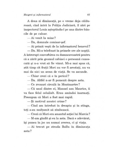 Maigret și informatorul