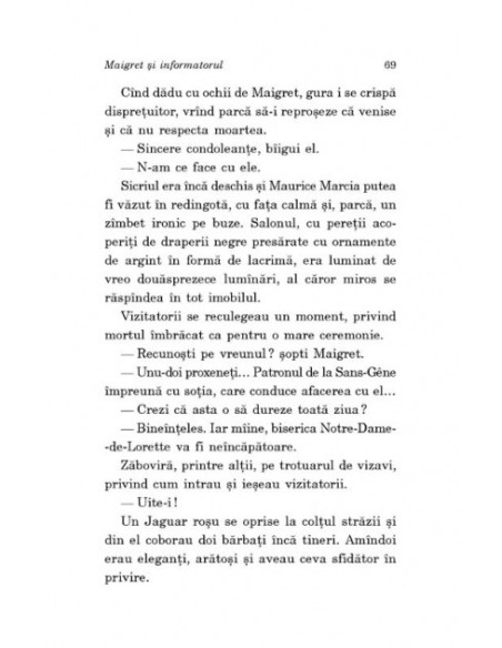 Maigret și informatorul