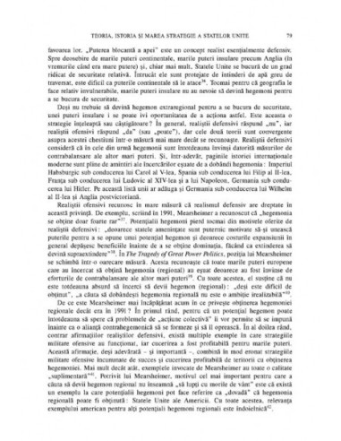 Pacea iluziilor. Marea strategie...