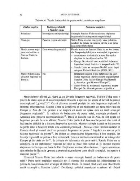 Pacea iluziilor. Marea strategie americană din 1940 pînă în prezent