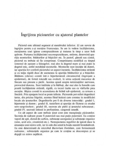 Secretul frumuseții. Tratamente...