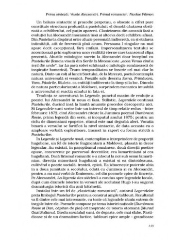 Scurtă istorie. Panorama alternativă...