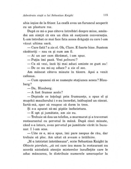 Adevărata viaţă a lui Sebastian Knight