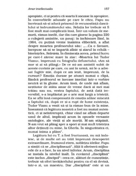 Amor intellectualis. Romanul unei educaţii