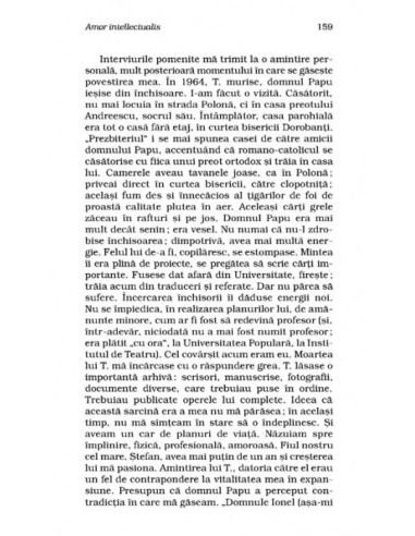 Amor intellectualis. Romanul unei...