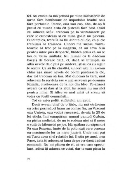 Sînt o babă comunistă!