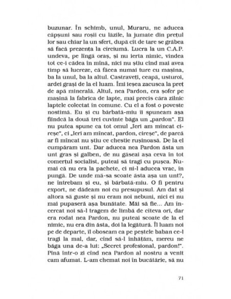 Sînt o babă comunistă!