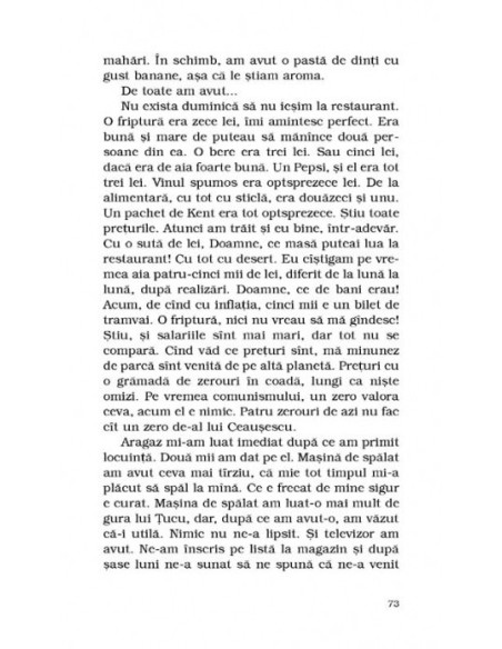 Sînt o babă comunistă!