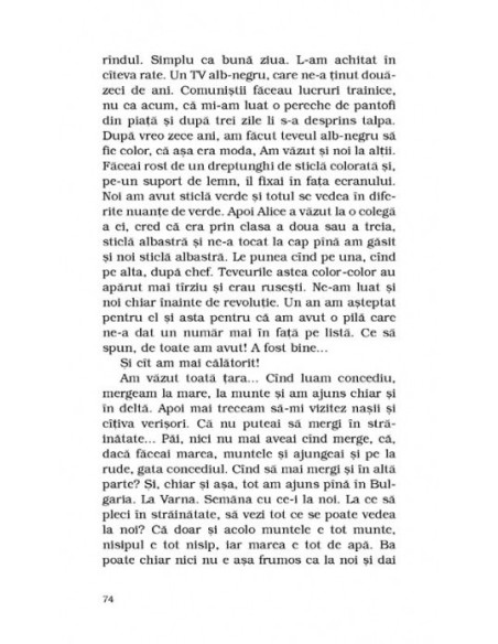 Sînt o babă comunistă!