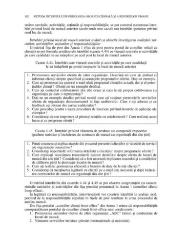 Metoda interviului în psihologia...