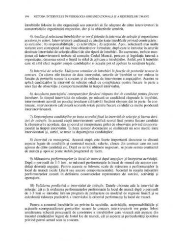 Metoda interviului în psihologia...