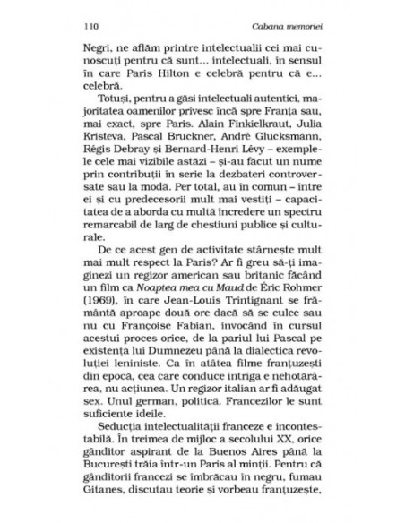 Cabana memoriei (ediţie de buzunar)