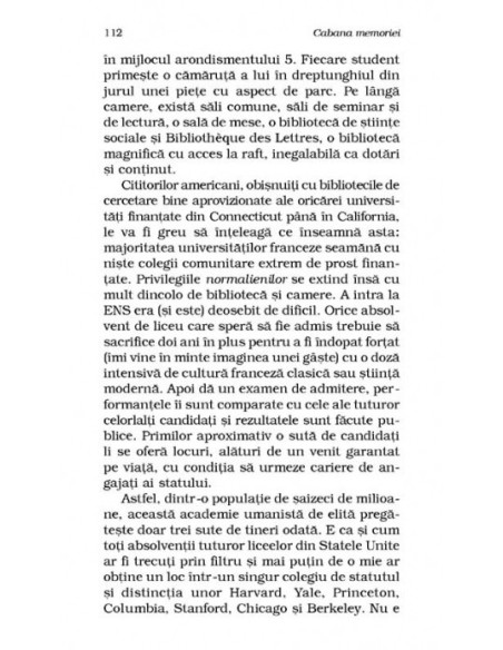 Cabana memoriei (ediţie de buzunar)