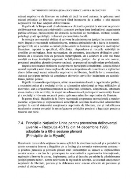 Probațiunea: teorii, legislație și practică