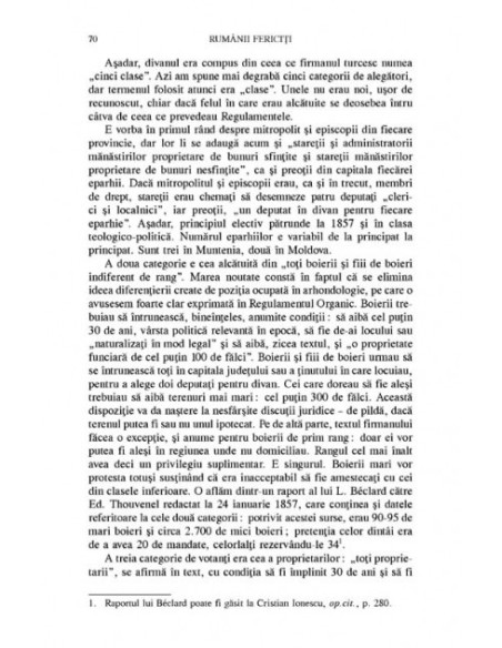 Rumânii fericiți. Vot și putere de la 1831 pînă în prezent